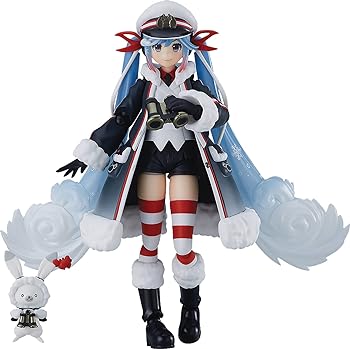 【中古】(非常に良い)マックスファクトリー キャラクター ボーカルシリーズ 01 初音ミク~スノーミク (グランドボヤージュVer.) figma アクションフィギュア マルチカ