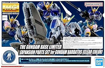 【中古】(非常に良い)MG 1/100 ガンダムベース限定 ガンダムバルバトス用 拡張パーツセット [クリアカラー] 機動戦士ガンダム 鉄血のオルフェンズ