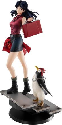 【中古】(非常に良い)GALSシリーズ ヱヴァンゲリヲン新劇場版 葛城ミサト&ペンペン 完成品フィギュア|お取り寄せ本舗 KOBACO