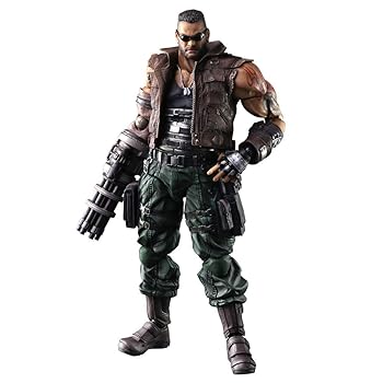 【中古】(非常に良い)ファイナルファンタジーVII リメイク PLAY ARTS改 バレット・ウォーレス Version 2 PVC製 塗装済み可動フィギュア｜お取り寄せ本舗 KOBACO