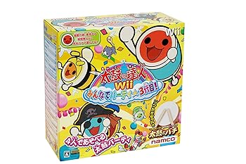 【中古】(未使用･未開封品)太鼓の達人Wii みんなでパーティ☆3代目! (同梱版)
