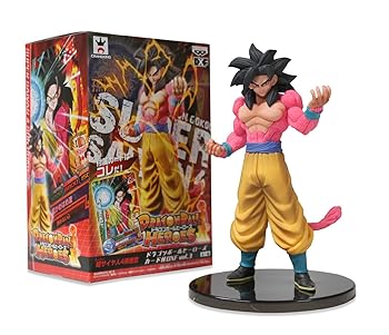 【中古】(非常に良い)ドラゴンボール ヒーローズ カード付 DXFフィギュア vol.3 超サイヤ人4 孫悟空