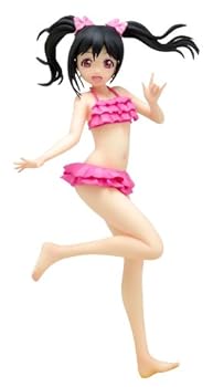 【中古】(未使用･未開封品)BEACH QUEENS ラブライブ! 矢澤にこ 1/10スケール PVC製 塗装済み完成品フィギュア