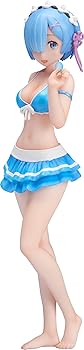 【中古】Re:ゼロから始める異世界生活 レム 水着Ver. 1/12スケール PVC製 塗装済み組み立て品フィギュア