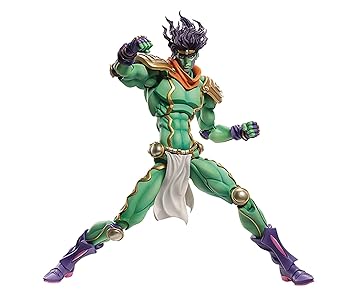 【中古】超像可動BIG ｢ジョジョの奇妙な冒険｣第3部 スタープラチナ 約250mm PVC＆ABS&POM&PC&鉄 塗装済み稼動フィギュア