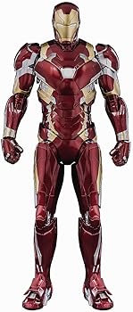 【中古】(非常に良い)Marvel Studios The Infinity Saga [マーベル スタジオの『インフィニティ サーガ』] DLX Iron Man Mark 46[DLX アイアンマン マーク46] 1/12ス