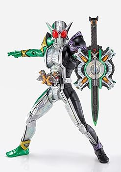 【中古】(未使用･未開封品)バンダイ S.H.Figuarts（真骨彫製法） 仮面ライダーW サイクロンジョーカーエクストリーム