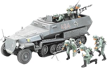 【中古】(非常に良い)タミヤ 1/35 ミリタリーミニチュアシリーズ No.20 ドイツ陸軍 ハノマーク 兵員輸送車 プラモデル 35020