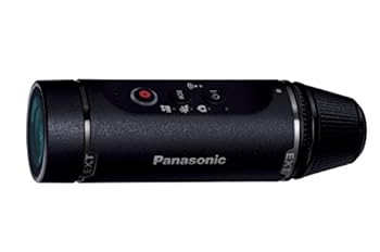 【中古】パナソニック ウェアラブルカメラ 黒いこと HX-A1H-K