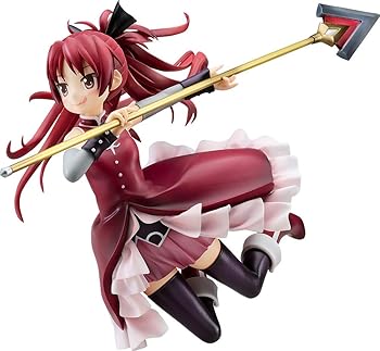 【中古】(未使用･未開封品)劇場版 魔法少女まどか☆マギカ [前編]始まりの物語/[後編]永遠の物語 佐倉杏子 ~始まりの物語/永遠の物語~ 1/8スケール ABS&PVC製 塗装済み完成