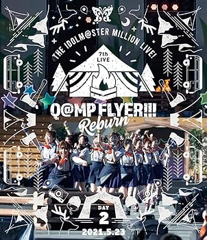 【中古】(未使用･未開封品)THE IDOLM@STER MILLION LIVE! 7thLIVE Q@MP FLYER!!! Reburn LIVE Blu-ray 【通常版DAY2】 アイドルマスター ミリオンライブ!