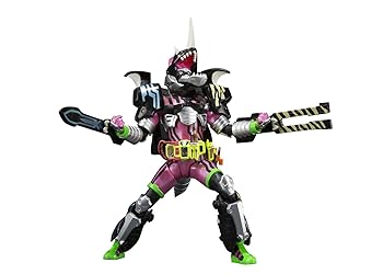 【中古】S.H.フィギュアーツ 仮面ライダーエグゼイド ハンターアクションゲーマー レベル5 約160mm ABS&PVC製 塗装済み可動フィギュア