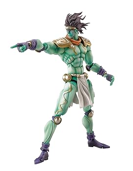 【中古】(非常に良い)超像可動 『ジョジョの奇妙な冒険 第三部』 スタープラチナ 約170mm PVC&ABS&ナイロン 塗装済み可動フィギュア