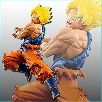【中古】一番くじ ドラゴンボール 超戦士バトル列伝Z C賞 超サイヤ人孫悟空 フィギュア