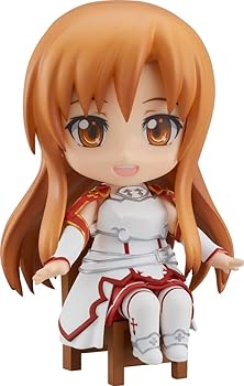 【中古】(未使用･未開封品)ねんどろいど Swacchao! ソードアート オンライン アスナ ノンスケール プラスチック製 塗装済み可動フィギュア G17025