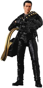 【中古】(非常に良い)メディコム・トイ(MEDICOM TOY) MAFEX マフェックス No.199 ターミネーター2 T-800 (T2 Ver.) 全高約160mm ノンスケール 塗装済み アクションフ