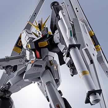 【中古】(非常に良い)METAL ROBOT魂 ν(ニュー)ガンダム (ダブル・フィン・ファンネル装備型) 可動フィギュア｜お取り寄せ本舗 KOBACO