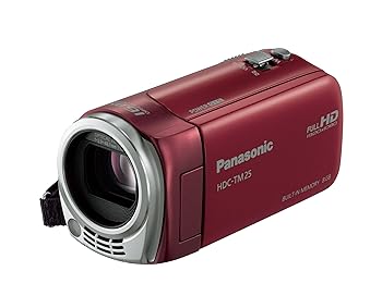 【中古】(非常に良い)パナソニック デジタルハイビジョンビデオカメラ TM25 内蔵メモリー8GB レッド HDC-TM25-R｜お取り寄せ本舗 KOBACO