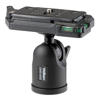 【中古】(非常に良い)Velbon 自由雲台 QHD-53Q 中型 底面径44mm クイックシュー対応 アルミ製 471826