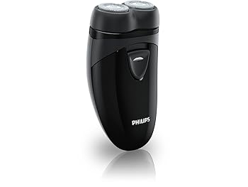 【中古】フィリップス ポータブルシェーバー メンズ電気シェーバー 乾電池式 ブラック PQ209/17