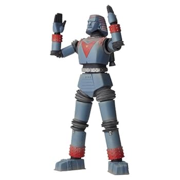 【中古】特撮リボルテック009 ジャイアントロボ ノンスケール ABS&PVC製 塗装済み アクションフィギュア画像