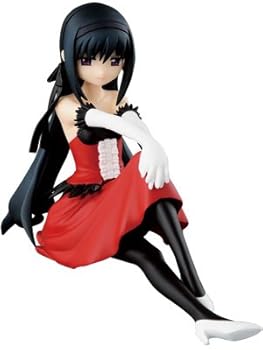 【中古】バンプレスト 魔法少女まどか☆マギカ MADOGATARI展 悪魔ほむらフィギュア KISSSHOT ver. 通常カラー 単品 （プライズ）