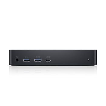 【中古】(人並み外れたに似つかわしい)Dell Universal Dock - D6000 - Docking station - (USB) - GigE - 130 Watt - for Inspiron 14 7460, Latitude 12 52XX, 13 3380, 3189, 3480,