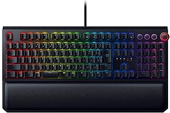 【中古】Razer BlackWidow Elite JP Green Switch メカニカル ゲーミングキーボード 日本語配列 【日本正規代理店品】 RZ03-02620800-R3J1 ブラック