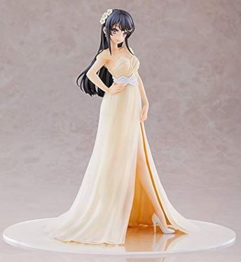 【中古】(非常に良い)【ウェディングフォトスタンドセット付き】桜島麻衣 ウェディングver. ～1/7スケールフィギュア～ 青春ブタ野郎はゆめみる少女の夢を見ない