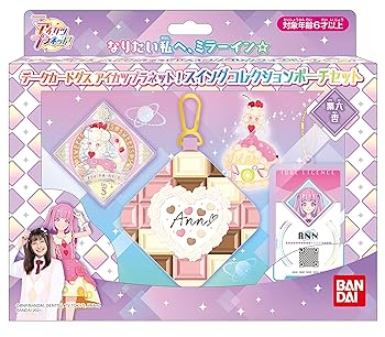 【中古】データカードダス アイカツプラネット！スイングコレクションポーチセット (栗六 杏)画像