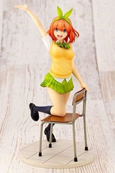 【中古】(未使用･未開封品)コトブキヤ 五等分の花嫁 中野四葉 フィギュア コトブキヤオンラインショップ限定特典 「全力で応援顔パーツ」付き