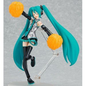【中古】Cheerful JAPAN! figma 114 初音ミク 応援ver. ABS&PVC 塗装済み可動フィギュア