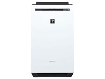【中古】シャープ 除湿機 兼 加湿空気清浄機 除湿 9L / プラズマクラスター 7000 スタンダード 18畳 / 空気清浄 32畳 ホワイト KC-HD70-W