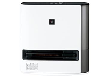 【中古】(非常に良い)シャープ 加湿 セラミックファンヒーター 暖房 6(8)畳 / 加湿 11(18)畳 / プラズマクラスター 7000 6畳 大風量 ホワイト HX-PK12-W