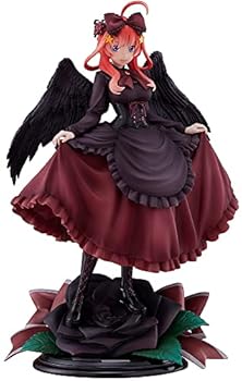 【中古】五等分の花嫁∬ 中野五月 堕天使ver. 1/7スケール プラスチック製 塗装済み完成品フィギュア ブラック