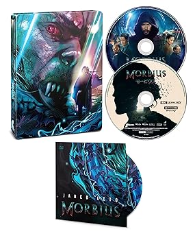【中古】(未使用・未開封品)【限定】モービウス 4K ULTRA HD & ブルーレイセット スチールブック仕様(初回生産限定) (オリジナル特典 スペシャル・ボーナスディスク付)[4K