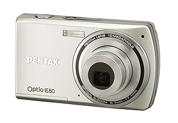 【中古】(非常に良い)PENTAX デジタルカメラ Optio E80 1000万画素 光学3倍ズーム 単三電池仕様 OPTIOE80｜お取り寄せ本舗 KOBACO 12,524円
