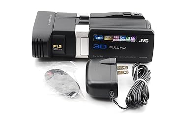 【中古】JVCケンウッド JVC 3Dハイビジョンムービー ブラック GS-TD1-B|お取り寄せ本舗 KOBACO
