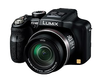 【中古】パナソニック デジタル写真機 ルミックス FZ48 黒いこと DMC-FZ48-K