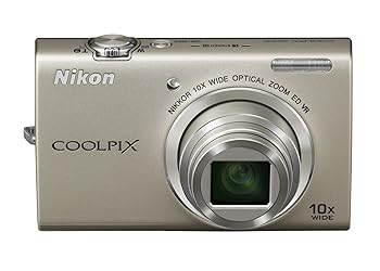 【中古】(非常に良い)Nikon デジタルカメラ COOLPIX (クールピクス) S6200 プラチナシルバー S6200SL|お取り寄せ本舗 KOBACO