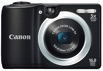 【中古】(非常に良い)Canon デジタルカメラ PowerShot A1400 約1600万画素 光学5倍ズーム ブラック PSA1400 30,003円