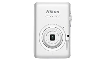 【中古】(非常に良い)Nikon デジタルカメラ COOLPIX S02 超小型ボディー タッチパネル液晶 ホワイト S02WH
