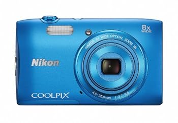 【中古】(非常に良い)Nikon デジタルカメラ COOLPIX S3600 8倍ズーム 2005万画素 コバルトブルー S3600BL|お取り寄せ本舗 KOBACO