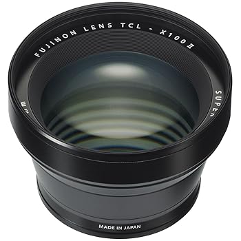 【中古】(人並み外れたに好いたらしい)FUJIFILM X100用テレコンバージョンレンズ 黒いこと TCL-X100B II