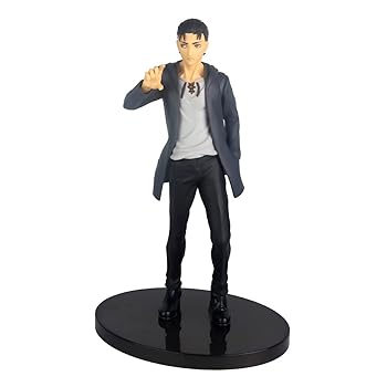 【中古】(非常に良い)進撃の巨人 The Final Season Eren Yeager＆Levi エレン・イェーガー フィギュア
