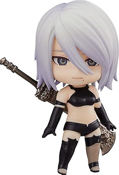 【中古】(非常に良い)ねんどろいど NieR Automata NieR Automata A2[ヨルハA型二号] ショートヘアVer. ノンスケール プラスチック製 塗装済み可動フィギュア