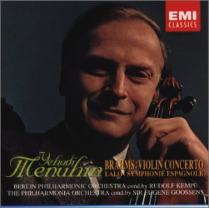 【中古】(非常に良い)ブラームス:ヴァイオリン協奏曲 [CD] メニューイン(ユーディ)