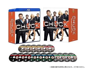 【中古】(非常に良い)CHUCK/チャック (シーズン1-5) ブルーレイ全巻セット(17枚組) [Blu-ray] ザッカリー・リーヴァイ