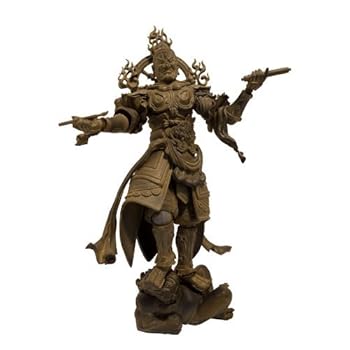 【中古】(未使用・未開封品)リボルテックタケヤ002EX 広目天 木調版 ノンスケール ABS&PVC製 塗装済み アクションフィギュア|お取り寄せ本舗 KOBACO
