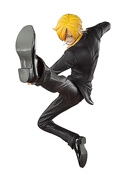 【中古】(非常に良い)TAMASHII NATIONS フィギュアーツZERO ONE PIECE 黒足のサンジ 約130mm ABS&PVC製 塗装済み完成品フィギュア